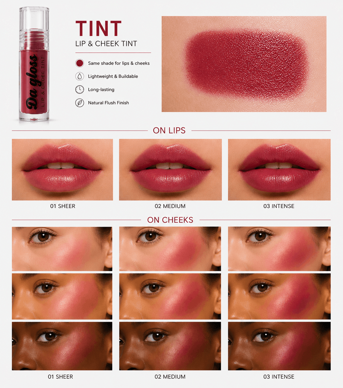 Wine Cherry tint