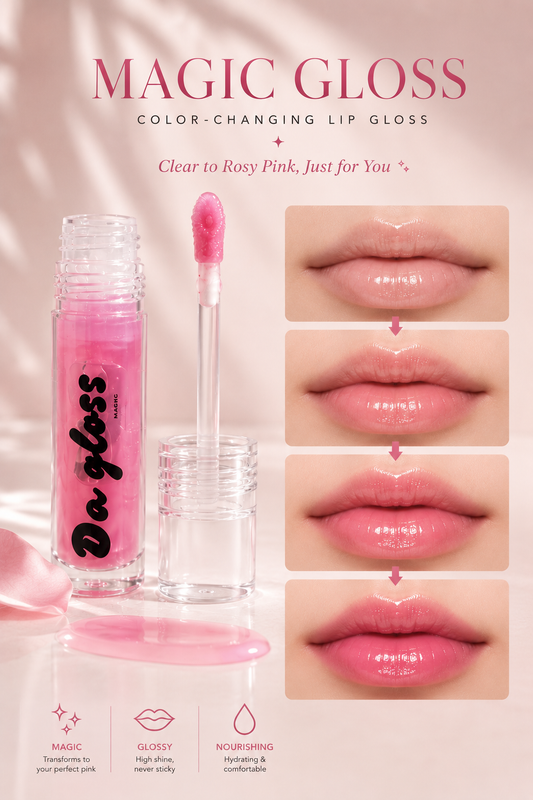Magic lip gloss