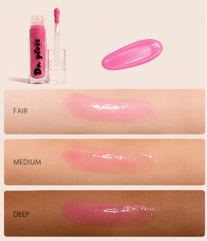 Rosy glow  lipgloss